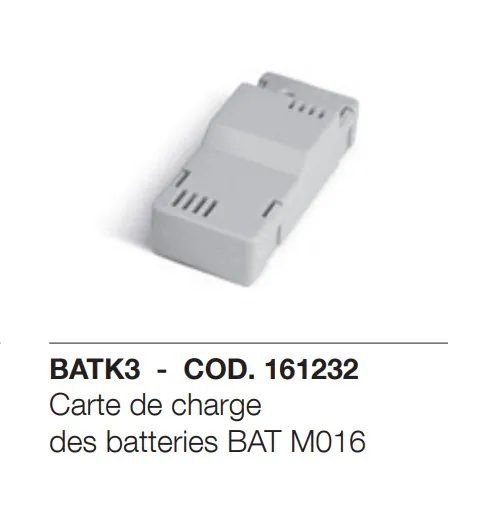 Carte de charge des batteries