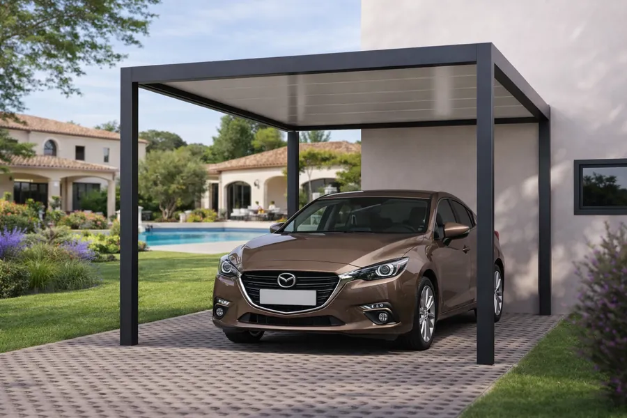 Carport aluminium HELIOS